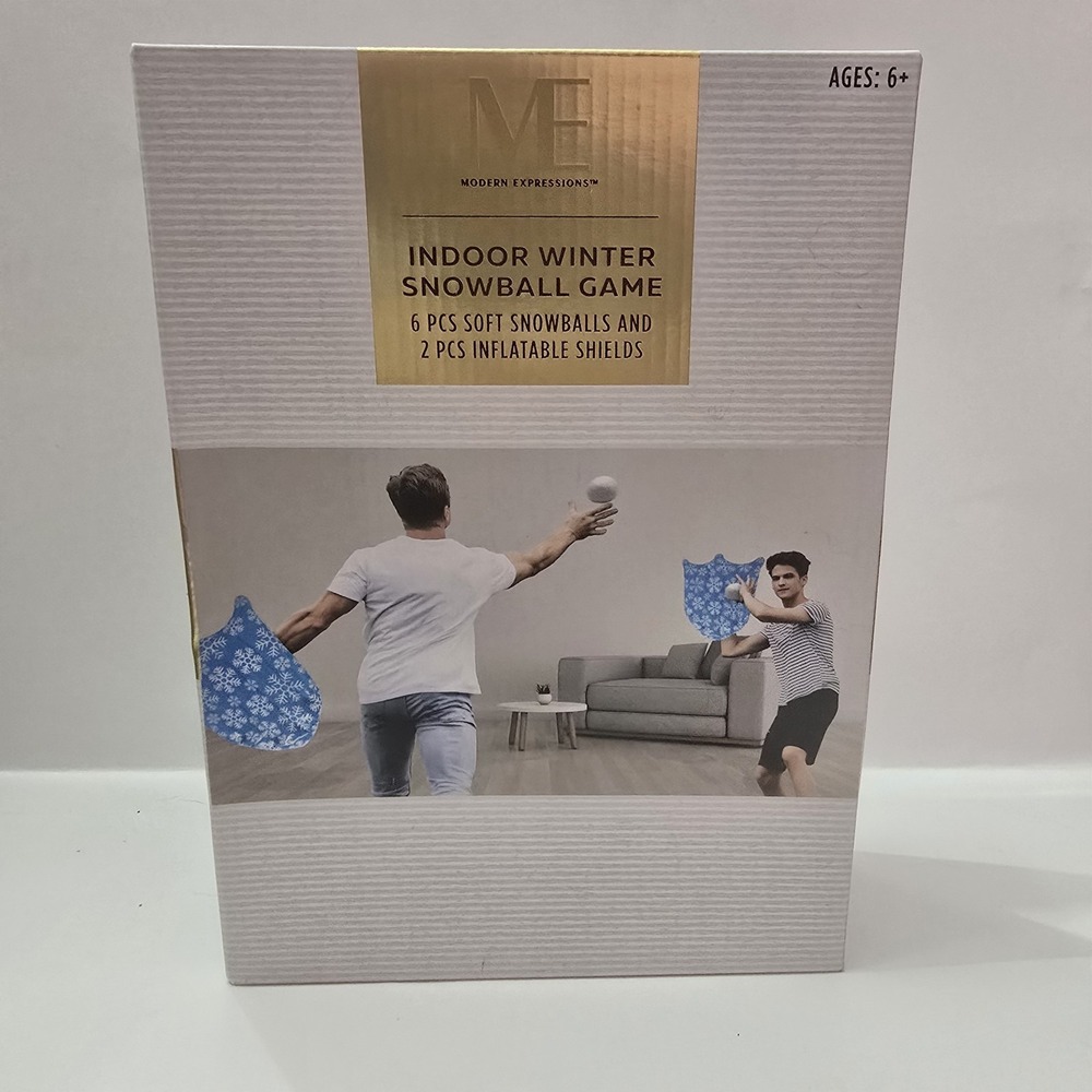 Modern Expressions Indoor Winter Snowball Game 1.0set  Family or kid game